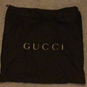 Brown Gucci Dust Bag